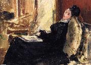 Edouard Manet Jeune femme au livre France oil painting artist